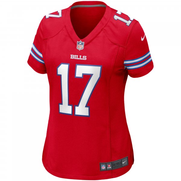 Women's Buffalo Bills Josh Allen Nike Red Alternate Game Player Jersey