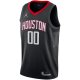 Men's Houston Rockets Jordan Brand Black Swingman Custom Jersey - Statement Edition