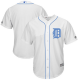 Detroit Tigers White Team Color 2017 Father's Day Jersey