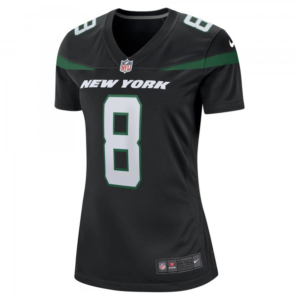 Women's New York Jets Aaron Rodgers Nike Black Player Jersey