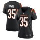 Women's Cincinnati Bengals Jalen Davis Nike Black Game Player Jersey