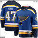 Men's St. Louis Blues #47 Torey Krug Breakaway NHL Player Jersey