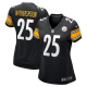 Women's Pittsburgh Steelers #25 Ahkello Witherspoon Nike Black Game NFL Jersey