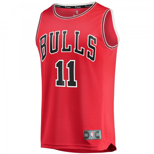 Men's Chicago Bulls DeMar DeRozan Fanatics Red Fast Break Road Replica Jersey - Icon Edition