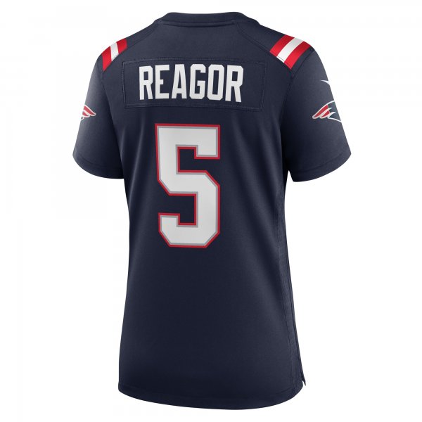 Women's New England Patriots Jalen Reagor Nike  Navy Team Game Jersey