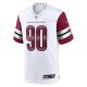 Men's Washington Commanders Montez Sweat Nike White Game Jersey