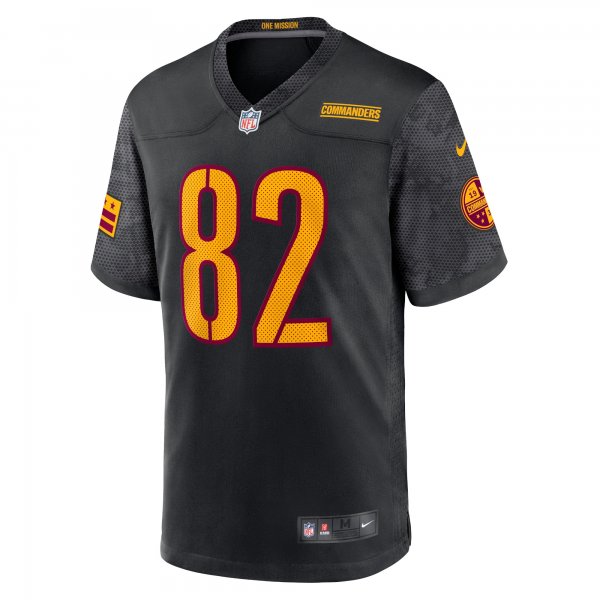 Men's Washington Commanders Logan Thomas Nike Black Alternate Game Player Jersey