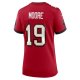 Women's Tampa Bay Buccaneers David Moore Nike  Red  Game Jersey