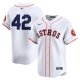 Men's Houston Astros  Nike White 2024 Jackie Robinson Day Home Limited Jersey