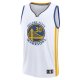 Men's Golden State Warriors Stephen Curry Fanatics White Fast Break Replica Player Jersey - Association Edition