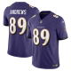 Men's Baltimore Ravens #89 Mark Andrews Nike Purple Vapor F.U.S.E. Limited NFL Jersey