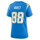 Women's Los Angeles Chargers Hayden Hurst Nike  Powder Blue  Game Jersey