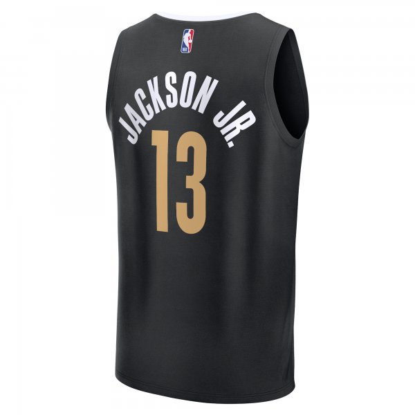 Men's Memphis Grizzlies Jaren Jackson Jr. Fanatics Black Fast Break Jersey - City Edition