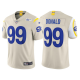 Men's Nike Los Angeles Rams #99 Aaron Donald Bone NFL Vapor Limited Jersey