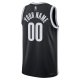 Men's Brooklyn Nets Nike Black 2021/22 Diamond Swingman Custom Jersey - Icon Edition