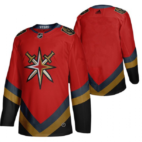 Men's Vegas Golden Knights 2021 Reverse Retro Fourth Team Jersey