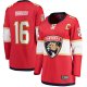 Women's Florida Panthers Aleksander Barkov Fanatics Red Captain Patch Home Breakaway Player Jersey