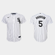 Youth Chicago White Sox #5 Josh Harrison White Home MLB Jersey