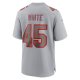 Men's Tampa Bay Buccaneers Devin White Nike Gray Atmosphere Fashion Game Jersey