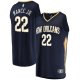 Men's New Orleans Pelicans Larry Nance Jr. Fanatics Navy Fast Break Replica Jersey - Icon Edition