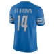 Men's Detroit Lions Amon-Ra St. Brown Nike Blue Vapor F.U.S.E. Limited Jersey