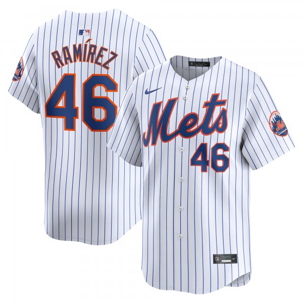 Men's New York Mets Yohan Ramirez Nike White Home Limited Player Jersey