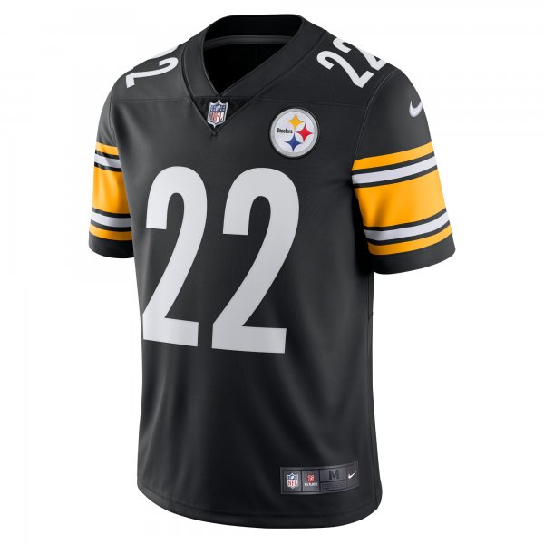 Men's Pittsburgh Steelers Najee Harris Nike Black Vapor Limited Jersey