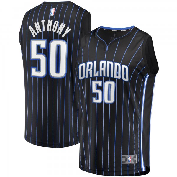 Youth Orlando Magic Cole Anthony Fanatics Black Fast Break Replica Jersey - Icon Edition