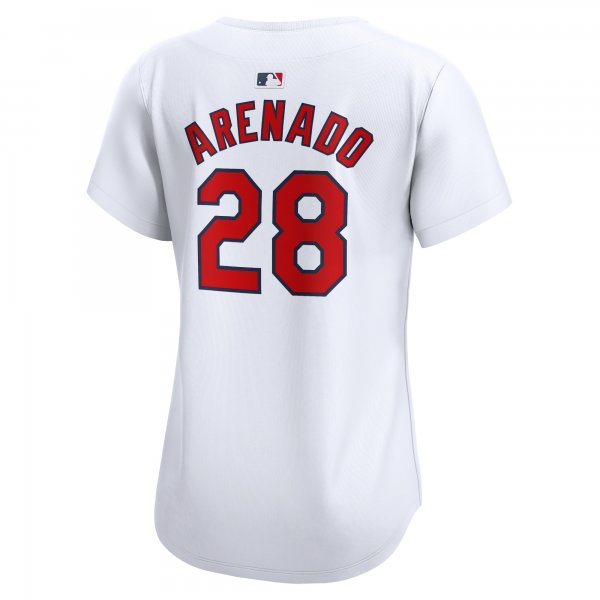 Women's St. Louis Cardinals Nolan Arenado Nike White Home Limited Player Jersey