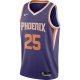 Phoenix Suns Mikal Bridges Nike Purple 2020/21 Swingman Player Jersey - Icon Edition