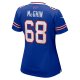 Women's Buffalo Bills Garrett McGhin Nike Royal Team Game Jersey