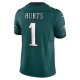 Men's Philadelphia Eagles Jalen Hurts Nike Midnight Green Vapor F.U.S.E. Limited Jersey