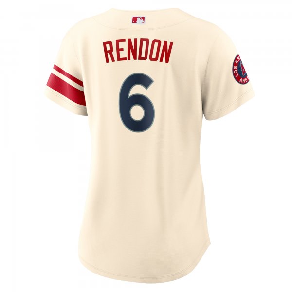 Women's Los Angeles Angels Anthony Rendon Nike Cream City Connect Replica Player Jersey