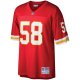 Men's Kansas City Chiefs Derrick Thomas Mitchell & Ness Red Legacy Replica Jersey