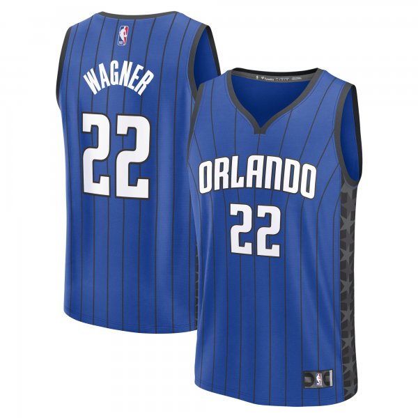 Men's Orlando Magic Franz Wagner Fanatics Blue Fast Break Replica Player Jersey - Statement Edition