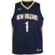 Youth New Orleans Pelicans Zion Williamson Nike Navy Swingman Jersey - Icon Edition