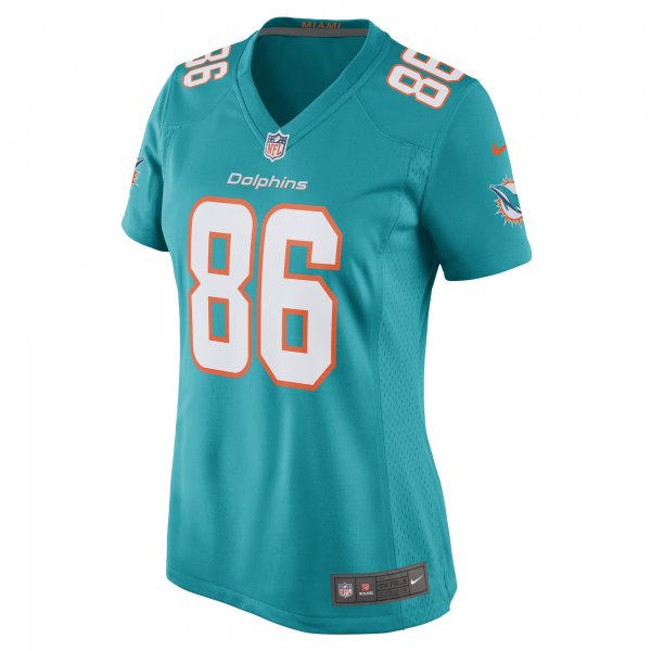 Women's Miami Dolphins Braylon Sanders Nike Aqua Game Player Jersey