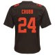 Youth Cleveland Browns Nick Chubb Nike Brown Game Jersey