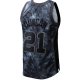 Men's San Antonio Spurs Tim Duncan Mitchell & Ness Black Hardwood Classics 1998/99 Tie-Dye Swingman Jersey