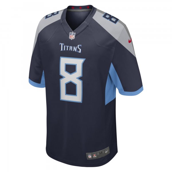 Men's Tennessee Titans Will Levis Nike Navy 2023 NFL Draft Pick Game Jersey