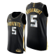 Men's Charlotte Hornets #5 James Bouknight Black Golden Edition Jersey