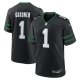 Men's New York Jets #1 Ahmad Sauce Gardner Nike Legacy Black Alternate Limited Jersey