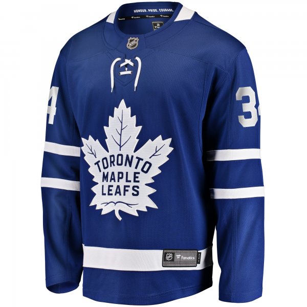 Men's Toronto Maple Leafs Auston Matthews Fanatics Blue Home Breakaway Jersey