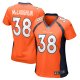 Women's Denver Broncos Jaleel McLaughlin Nike  Orange  Game Jersey