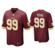 Men's #99 Chase Young Washington Redskins Burgundy 2020 NFL Draft Game Jersey