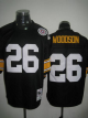 Men's Mitchell And Ness Pittsburgh Steelers #26 Rod Woodson Black Stitched Throwback NFL Jersey