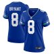 Women's Seattle Seahawks Coby Bryant Nike Royal Throwback Player Game Jersey