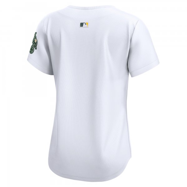 Women's Oakland Athletics Nike White Home Limited Jersey