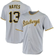 Men's Pittsburgh Pirates #13 Ke'Bryan Hayes Road Gray MLB Jersey