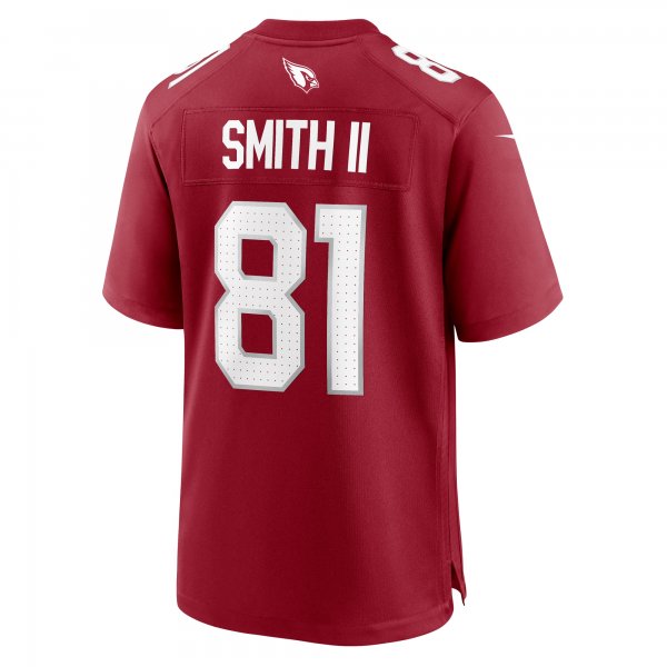 Men's Arizona Cardinals Jeff Smith II Nike  Cardinal  Game Jersey